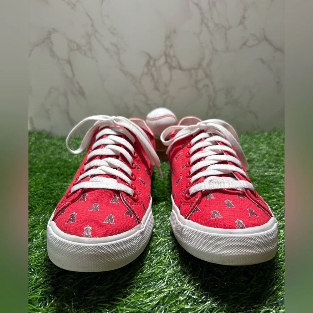 Row One MLB Los Angeles Angels Low Top Sneakers